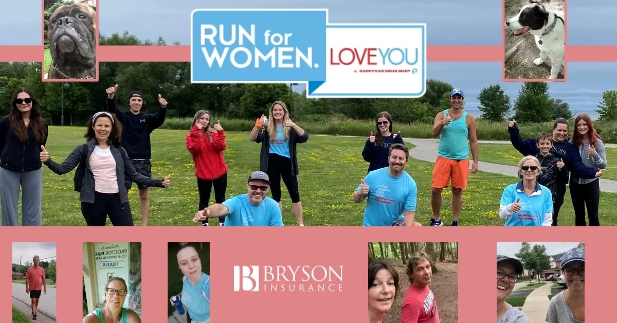 Team Bryson at the 2021 Run for Women